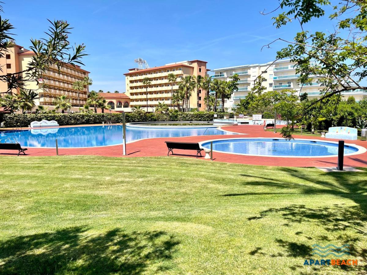 Apartbeach Los Juncos Residencial Piscinas Y Petanca La Pineda Buitenkant foto