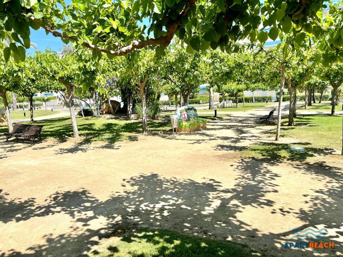 Apartbeach Los Juncos Residencial Piscinas Y Petanca La Pineda Buitenkant foto