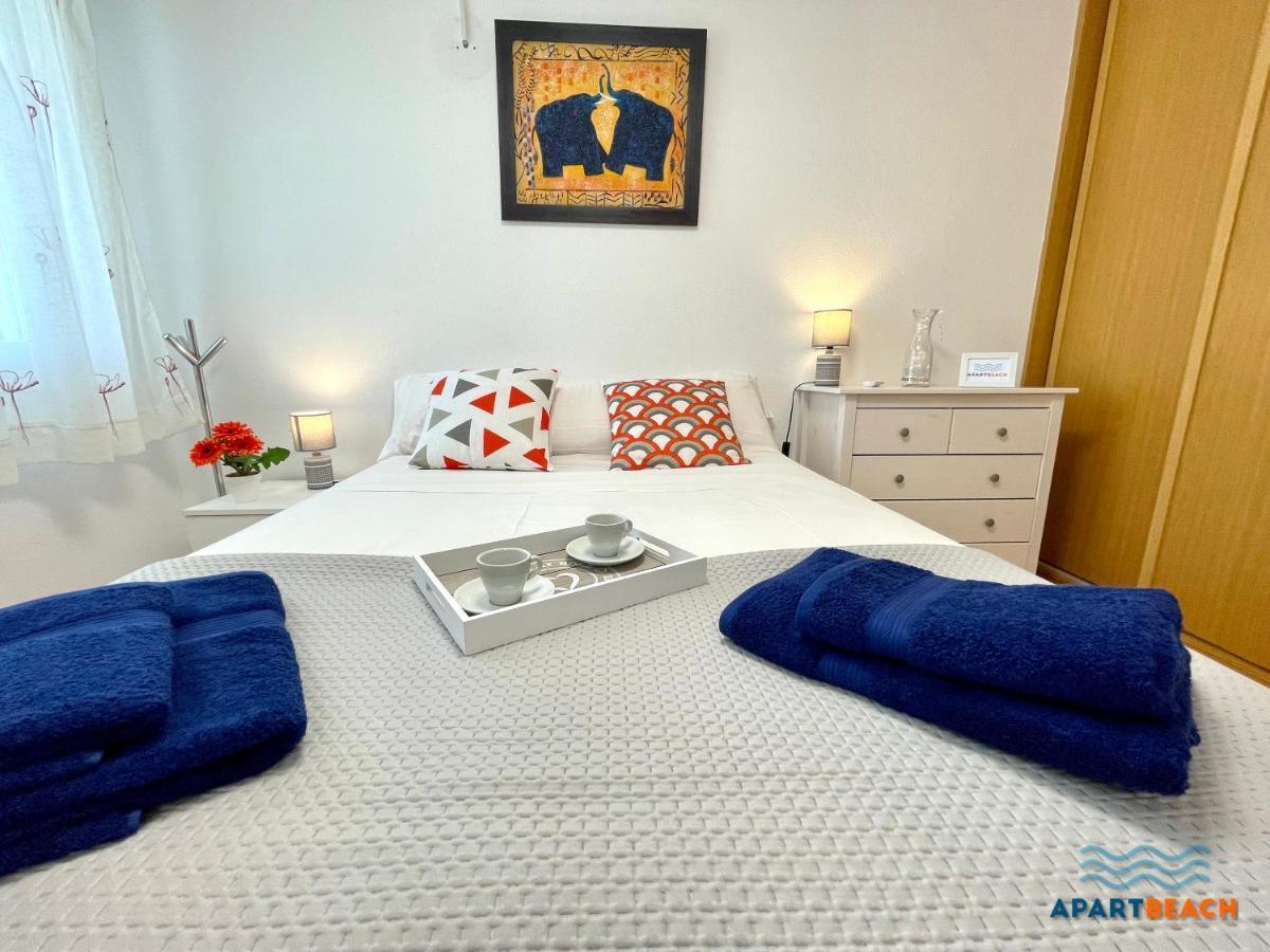 Apartbeach Los Juncos Residencial Piscinas Y Petanca La Pineda Buitenkant foto