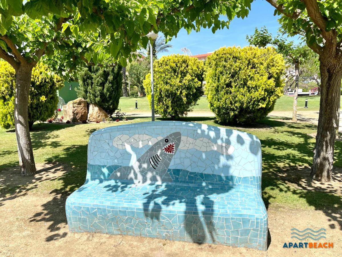 Apartbeach Los Juncos Residencial Piscinas Y Petanca La Pineda Buitenkant foto
