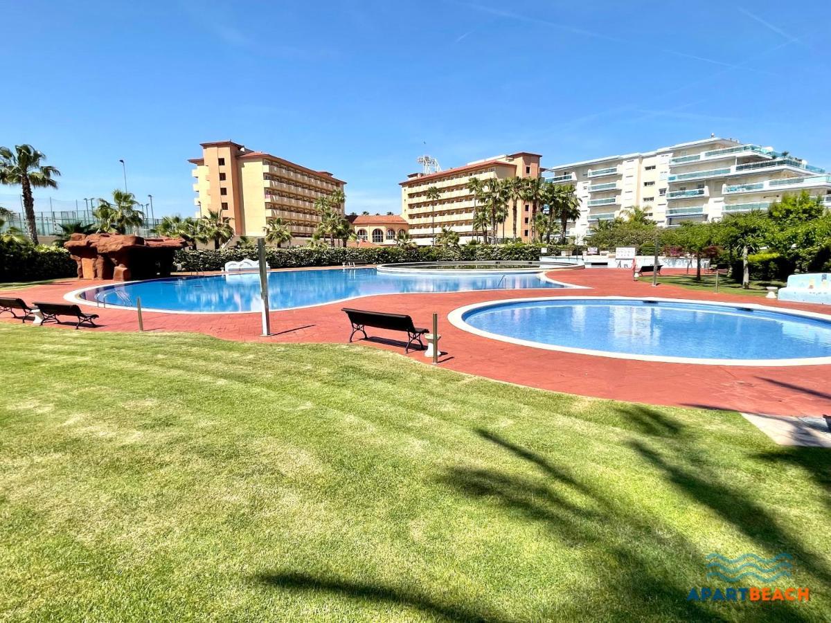 Apartbeach Los Juncos Residencial Piscinas Y Petanca La Pineda Buitenkant foto