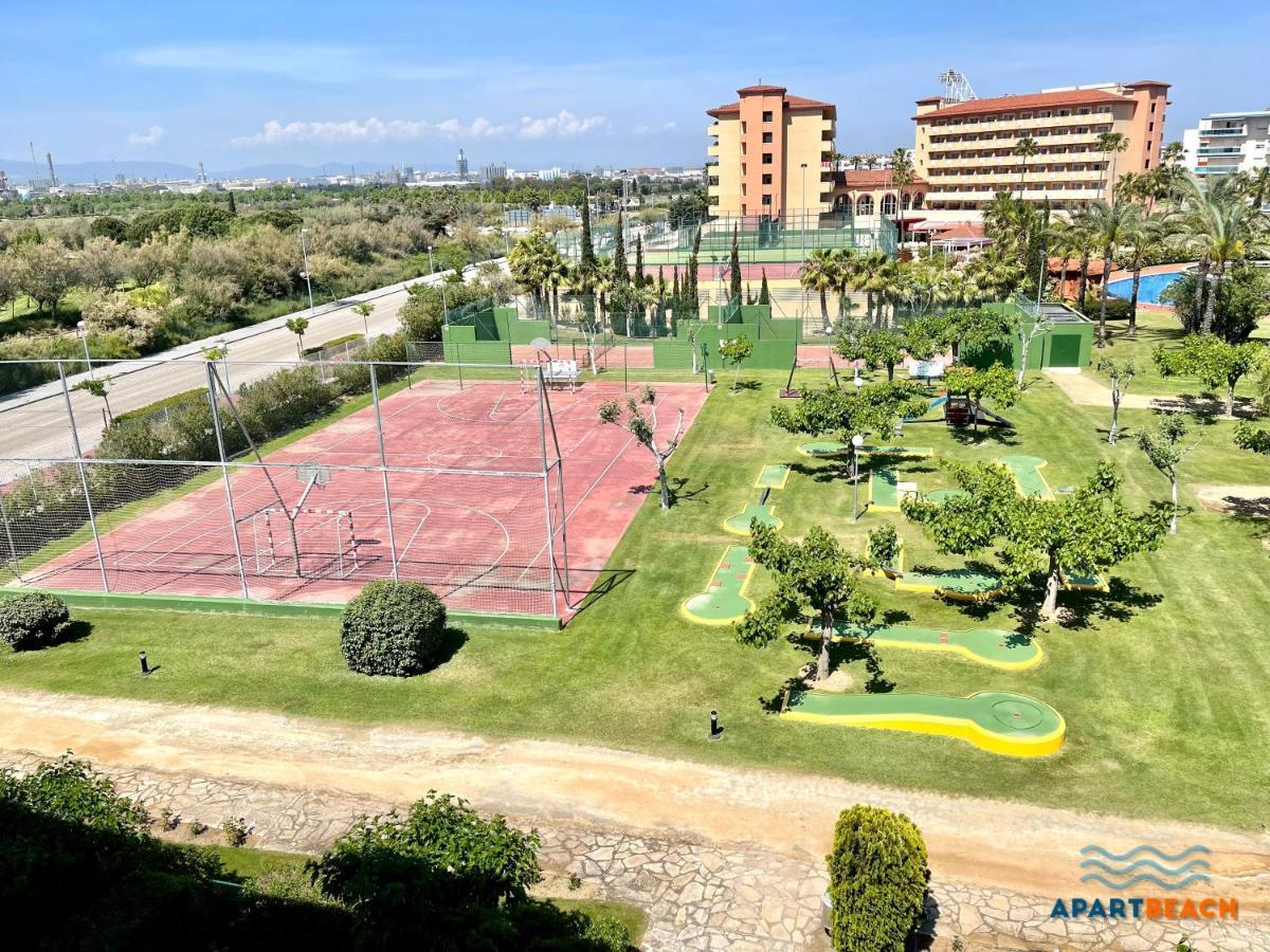 Apartbeach Los Juncos Residencial Piscinas Y Petanca La Pineda Buitenkant foto