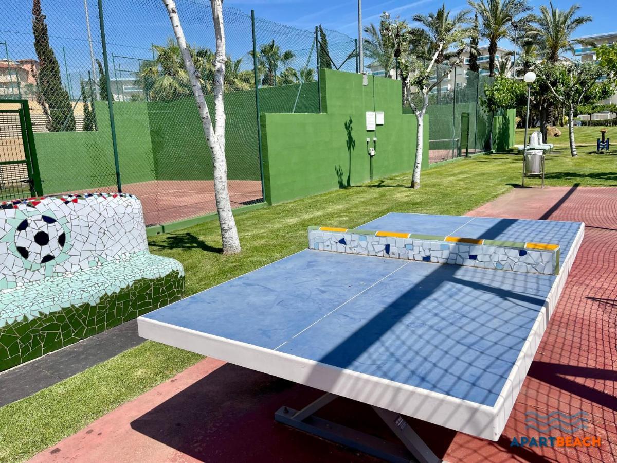 Apartbeach Los Juncos Residencial Piscinas Y Petanca La Pineda Buitenkant foto