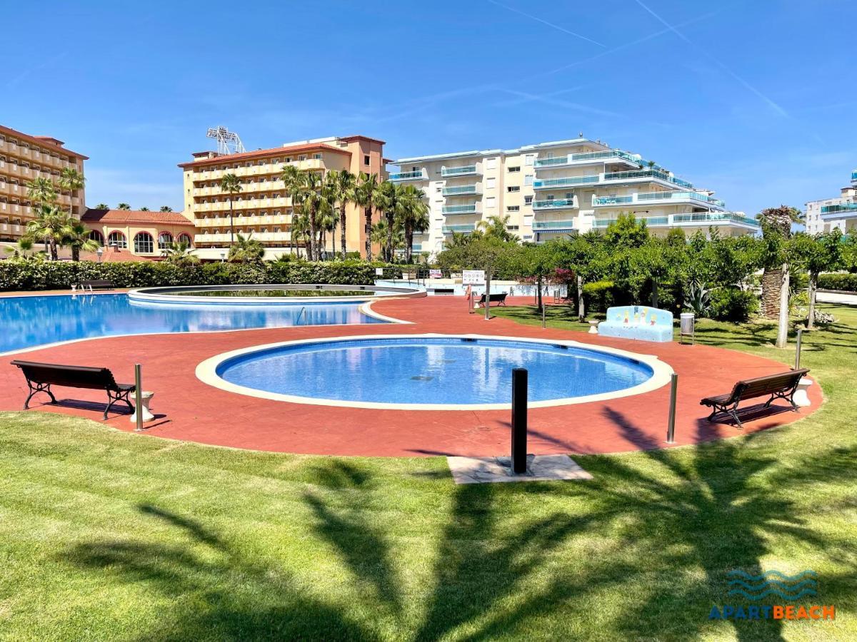 Apartbeach Los Juncos Residencial Piscinas Y Petanca La Pineda Buitenkant foto