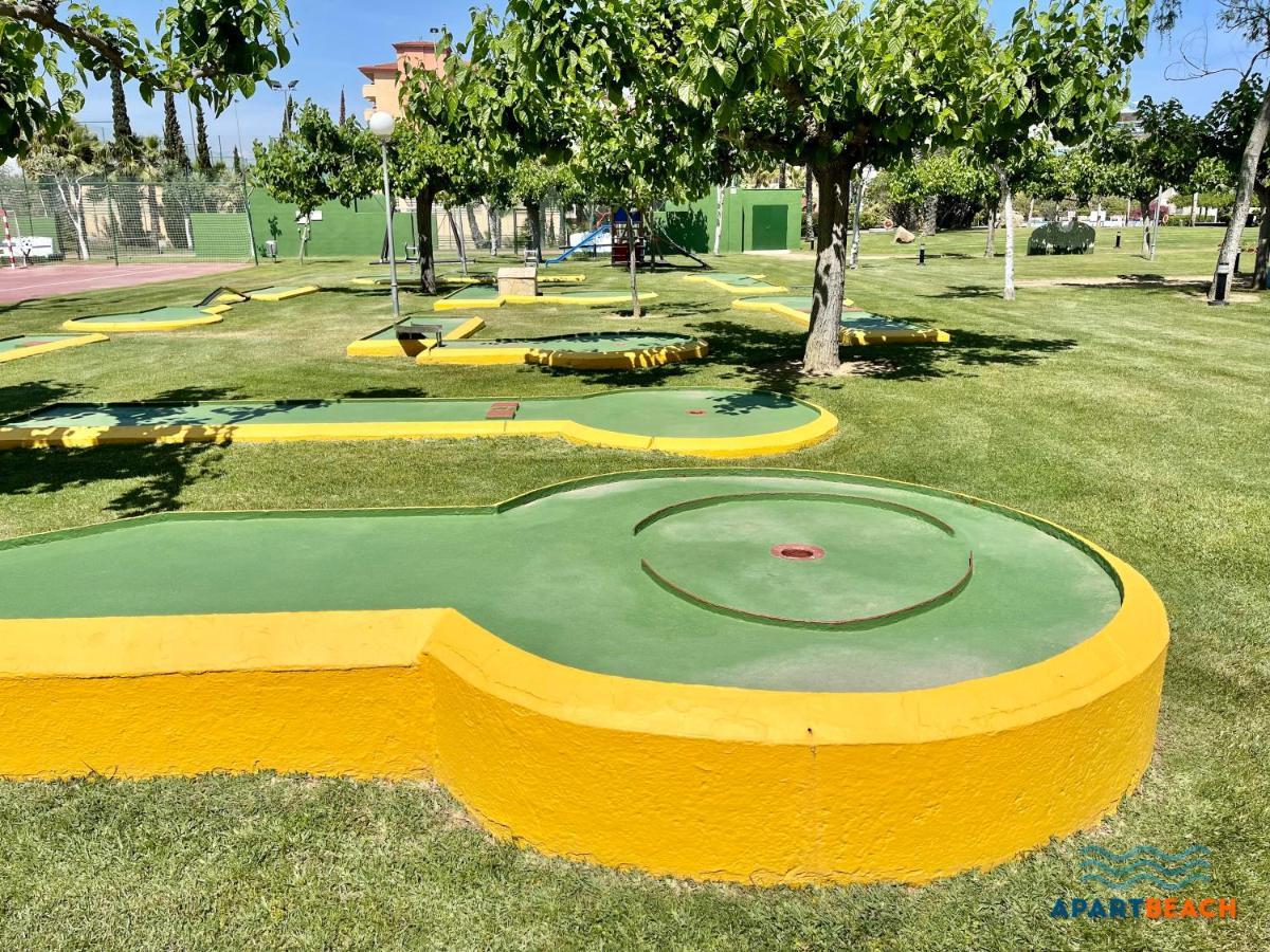 Apartbeach Los Juncos Residencial Piscinas Y Petanca La Pineda Buitenkant foto