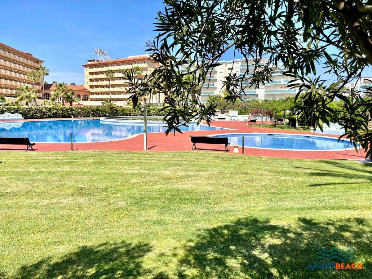 Apartbeach Los Juncos Residencial Piscinas Y Petanca La Pineda Buitenkant foto