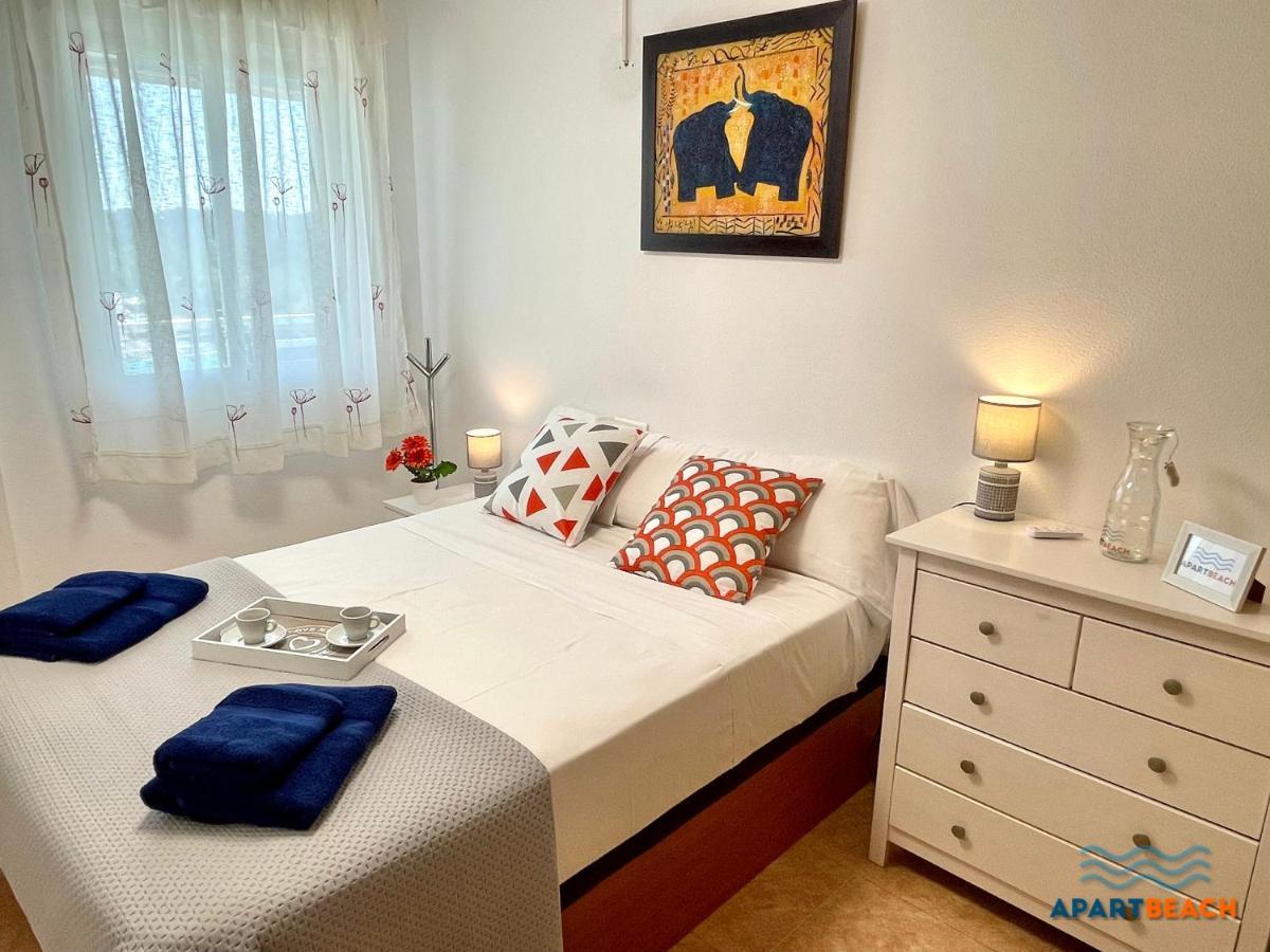 Apartbeach Los Juncos Residencial Piscinas Y Petanca La Pineda Buitenkant foto
