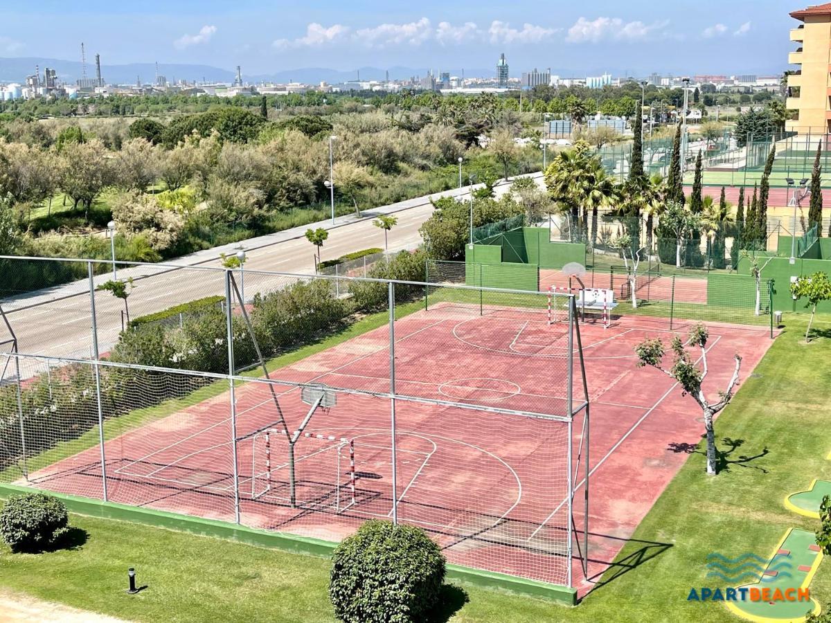 Apartbeach Los Juncos Residencial Piscinas Y Petanca La Pineda Buitenkant foto