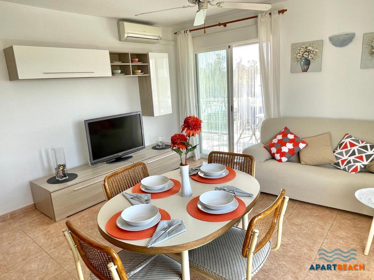 Apartbeach Los Juncos Residencial Piscinas Y Petanca La Pineda Buitenkant foto