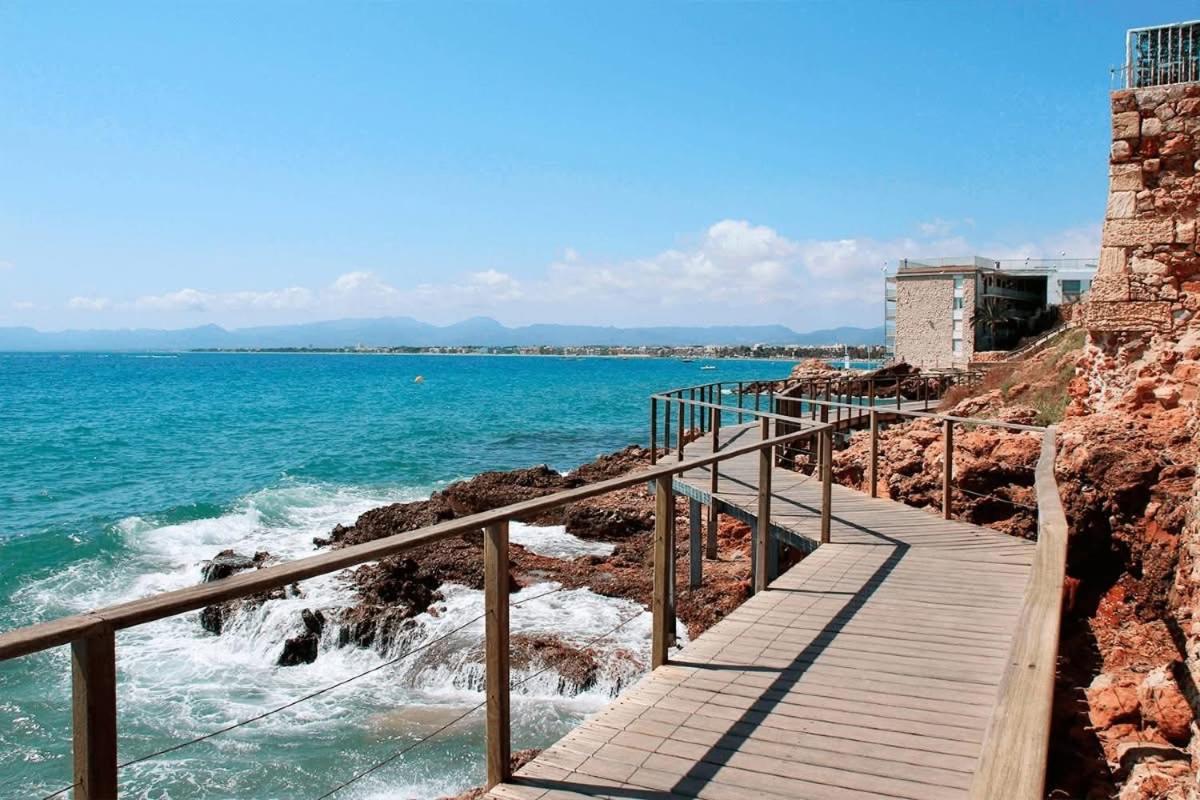 Apartbeach Los Juncos Residencial Piscinas Y Petanca La Pineda Buitenkant foto